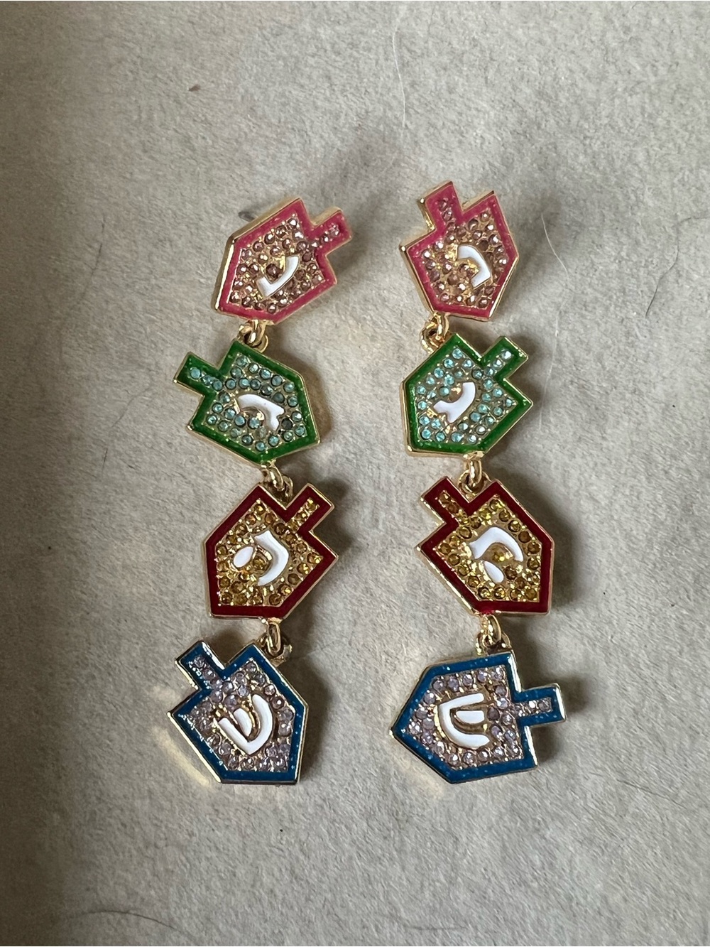 Baublebar Dreidel Dangle Earrings - Multicolor
